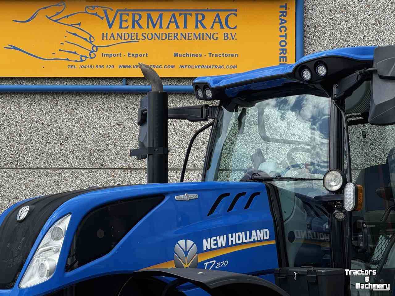 Schlepper / Traktor New Holland T7.270AC Stage V Fronthef +pto Lucht  GPS  4407u
