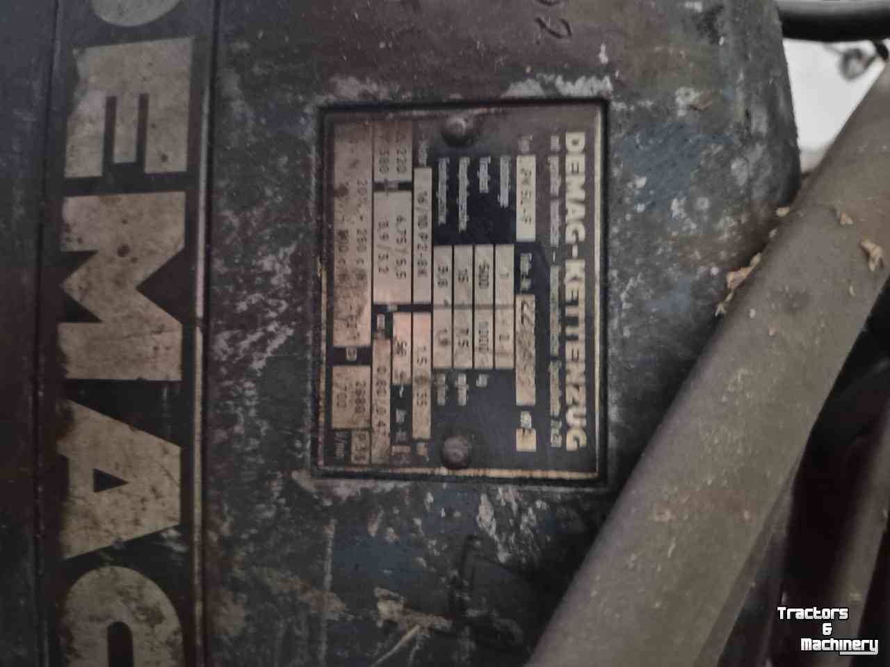 Sonstiges Maschinen und Zubehör für Werkstatt und Hof Demag pk5L-F