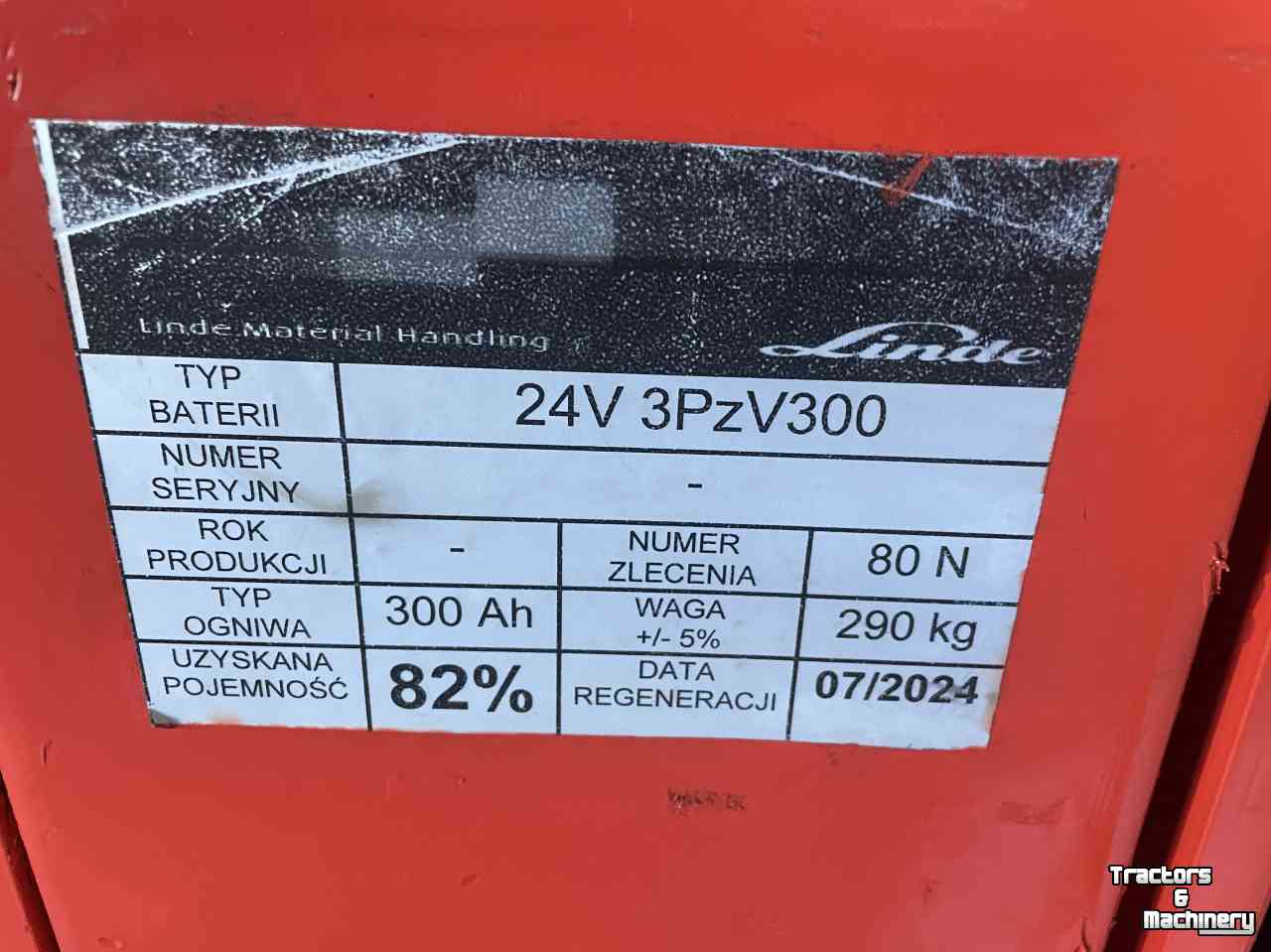 Sonstige Transport- und Industriemaschinen und Zubehör Linde P30 electric