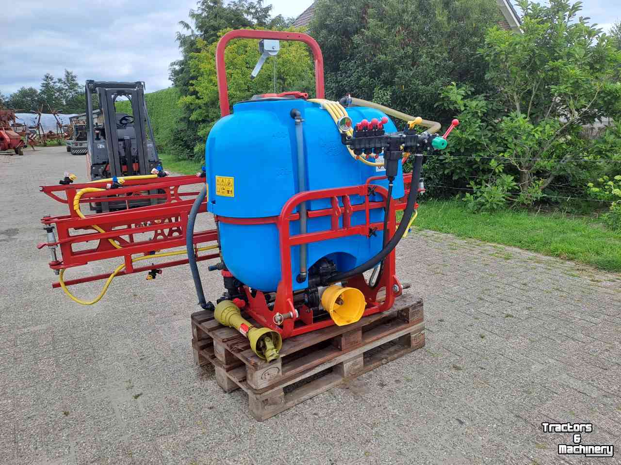 Anbaufeldspritze GRS Veldspuit 12 meter breed