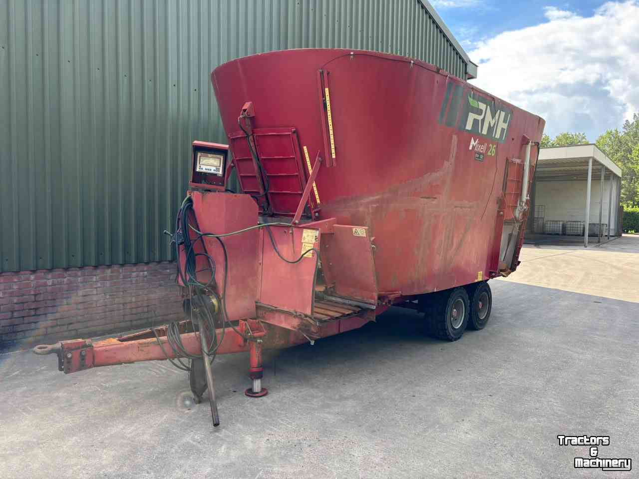 Futtermischwagen Vertikal RMH Mixell 26