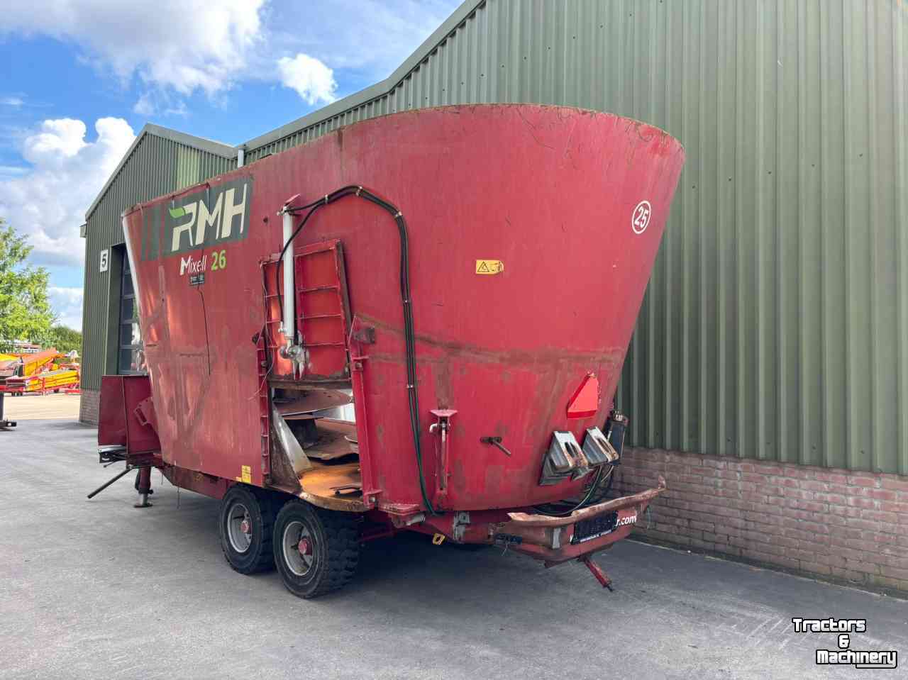Futtermischwagen Vertikal RMH Mixell 26