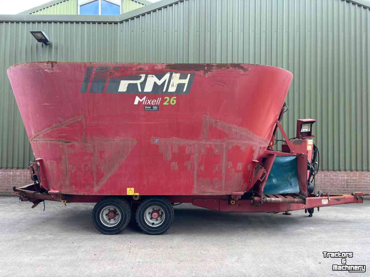 Futtermischwagen Vertikal RMH Mixell 26