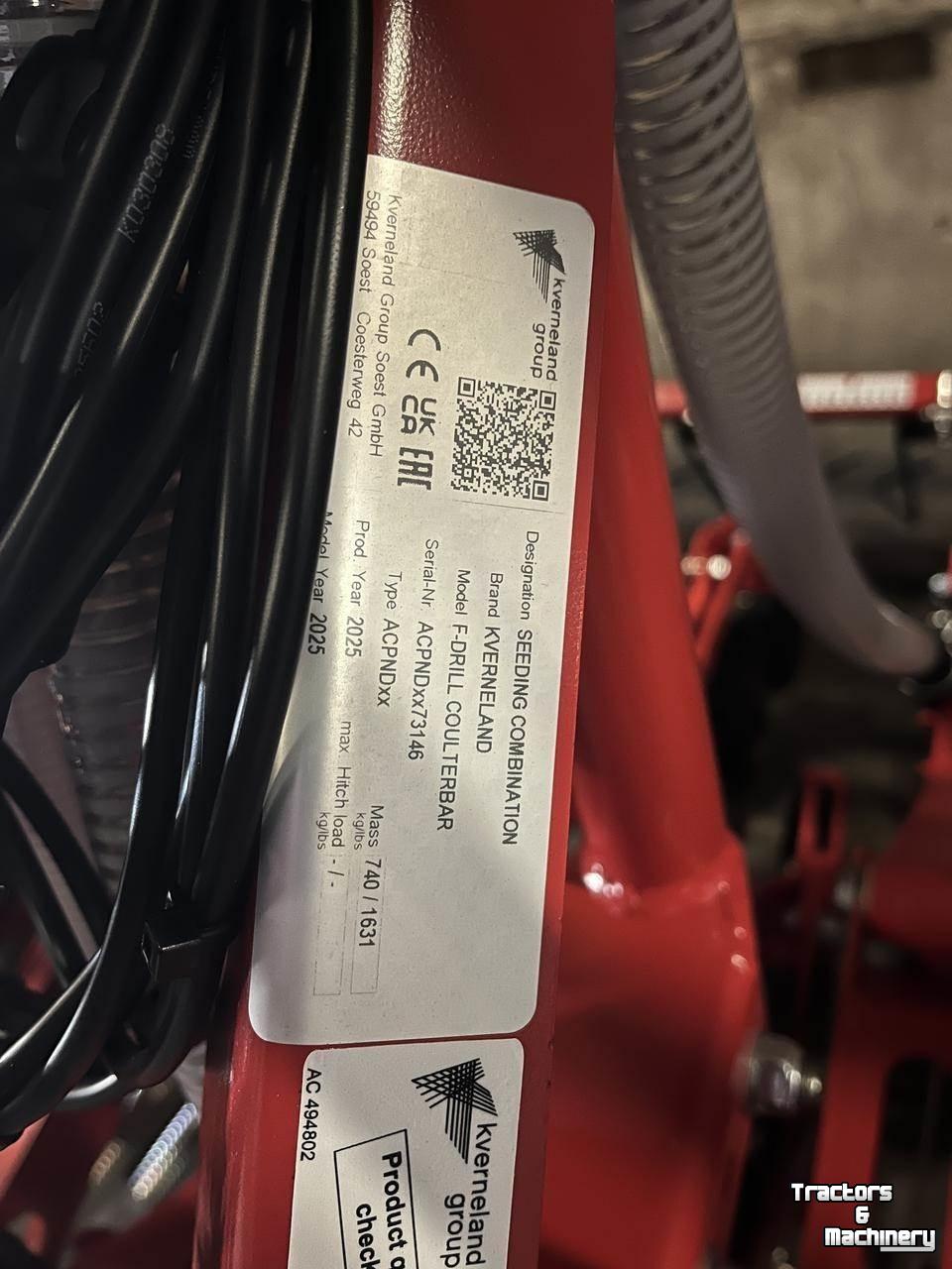 Sämaschine-Kombination Kverneland CB 3000 3 punt