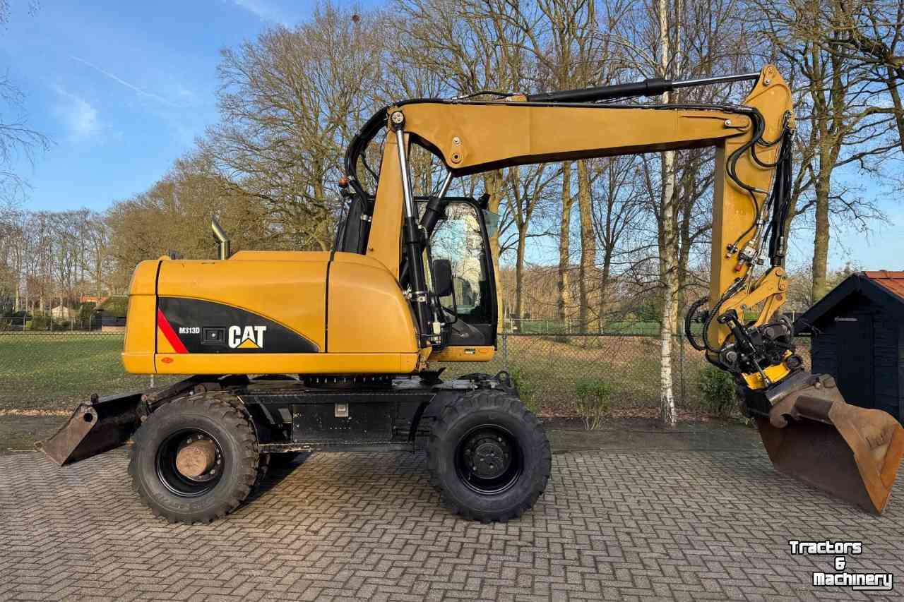 Mobilbagger Caterpillar m313d Mobiele kraan