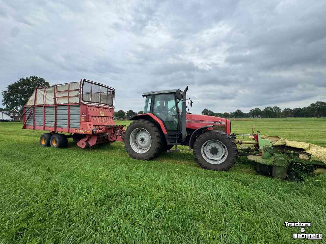 Lade- und Dosierwagen Taarup 1030 Opraapwagen / Ladewagen