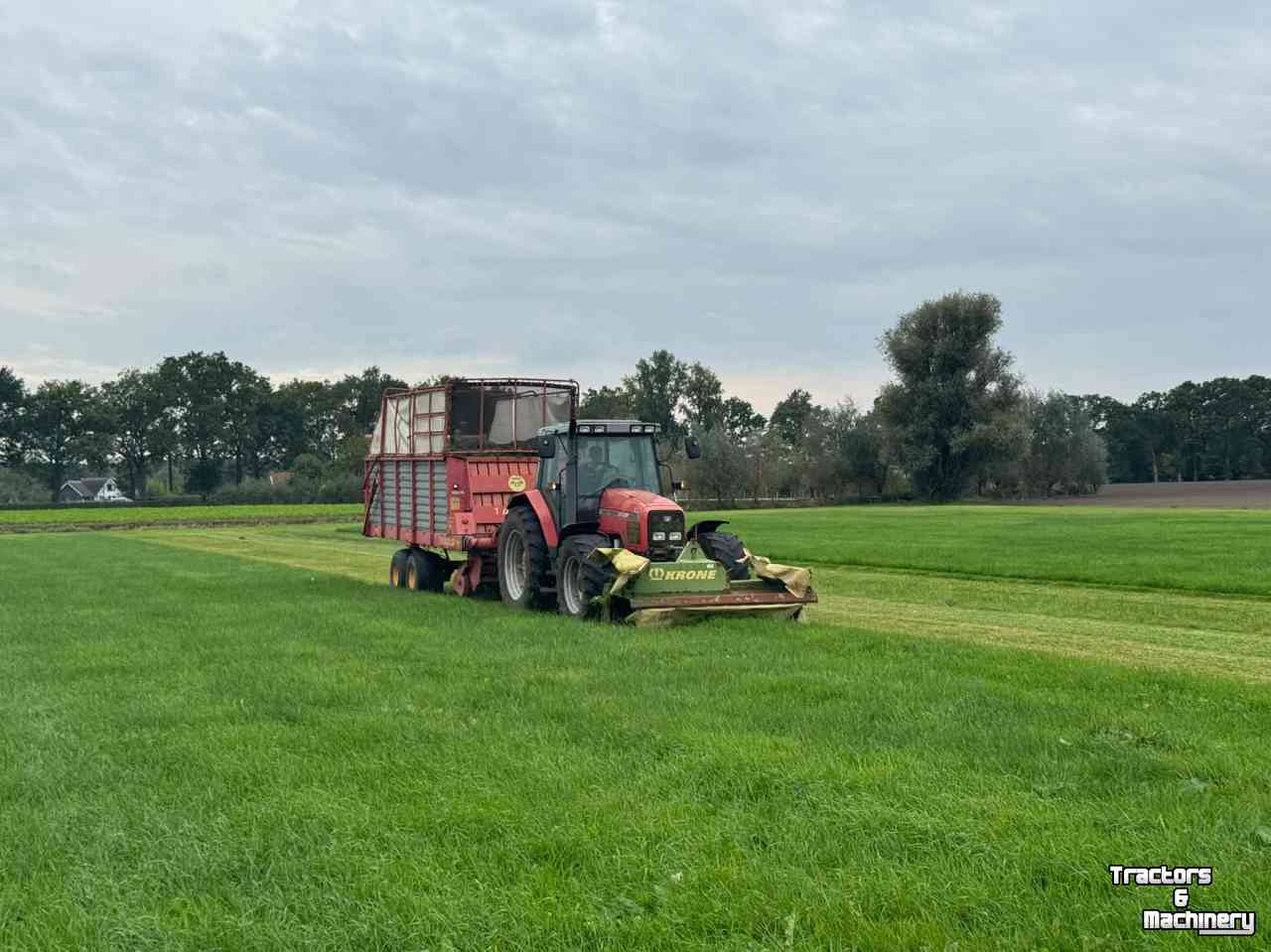 Lade- und Dosierwagen Taarup 1030 Opraapwagen / Ladewagen