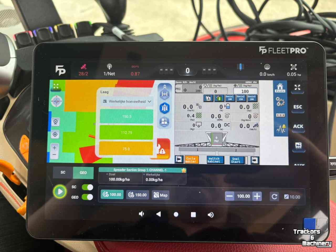 GPS Lenksystemen und Zubehör Fendt RTK GPS Systeem ISOBUS