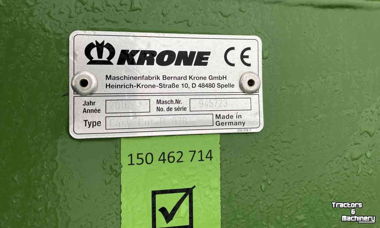 Mähwerk Krone Easy Cut B970 + F320M Maaicombinatie