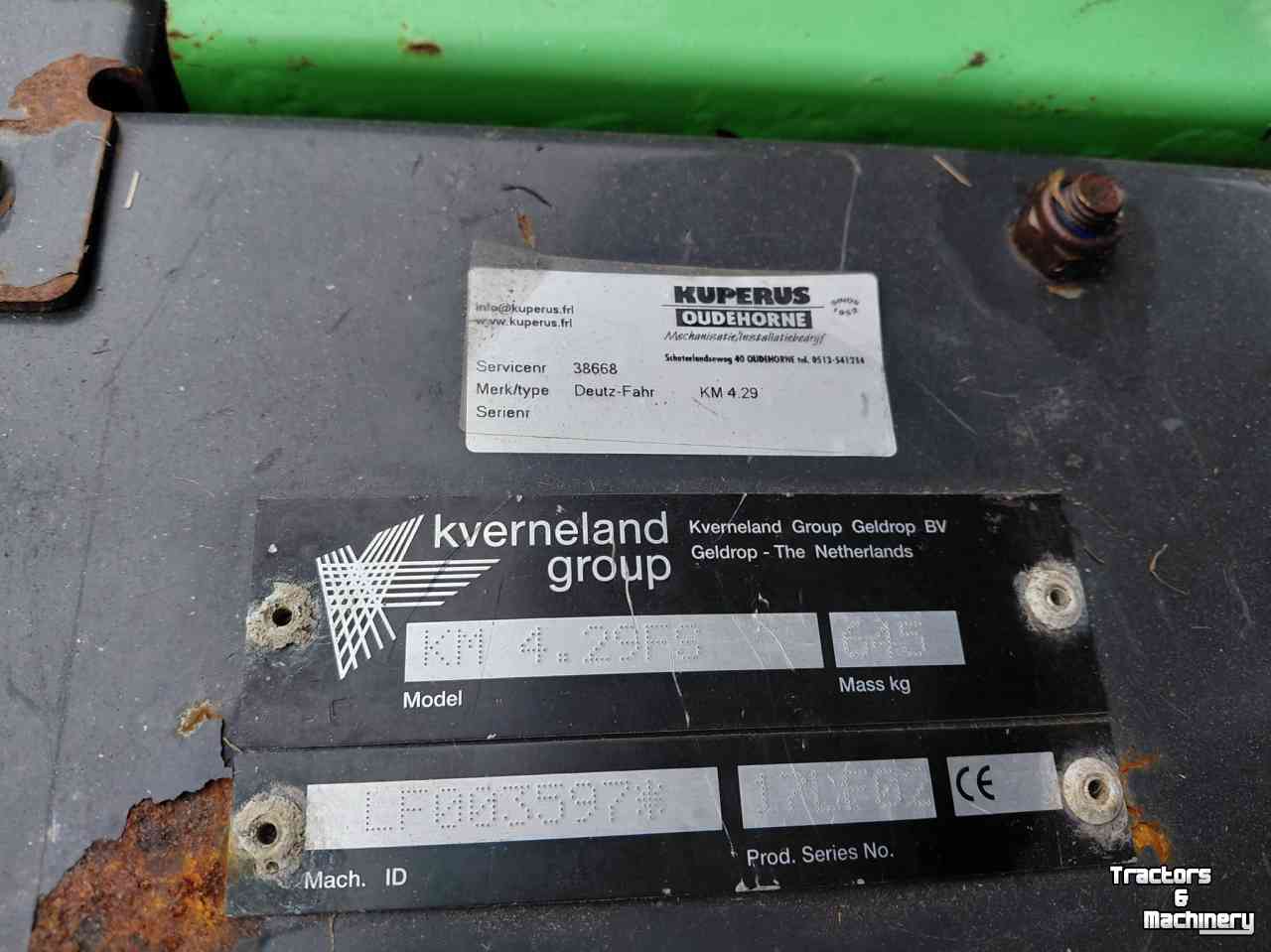 Mähwerk Deutz-Fahr KM 4.29 FS