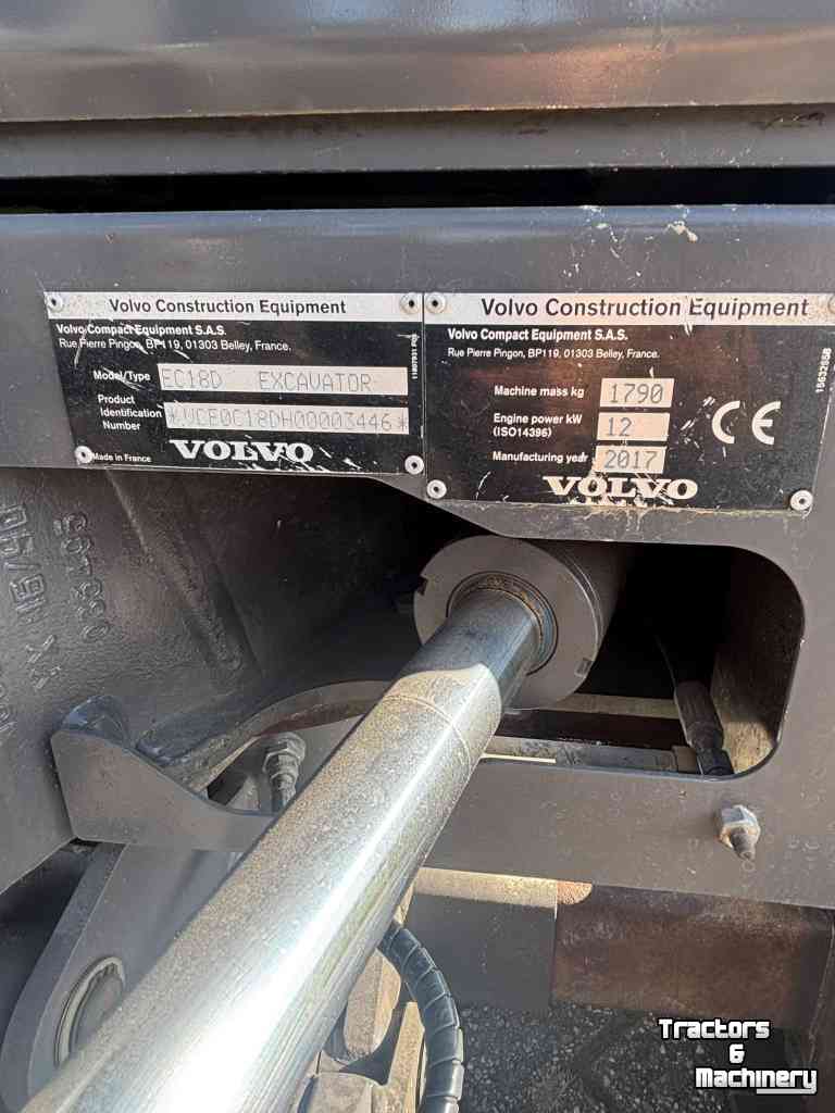 Minibagger Volvo EC18D
