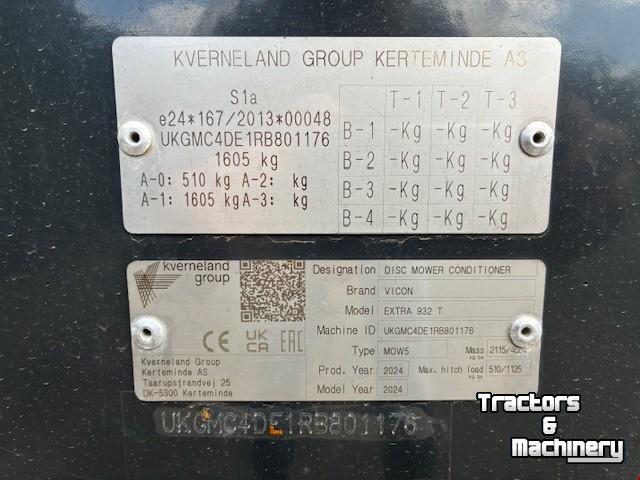 Mähwerk Vicon Extra 932T
