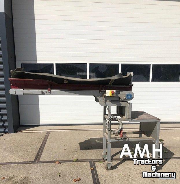 Förderband  Vlakke band/Krattenband 1800X350 TRANSPORTBAND VLAKKE BAND, KISTENFÖRDERBAND