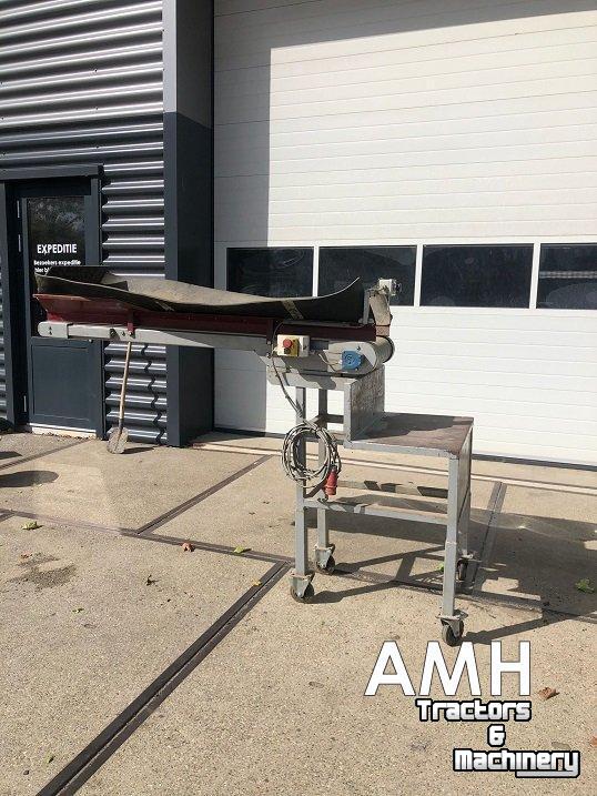 Förderband  Vlakke band/Krattenband 1800X350 TRANSPORTBAND VLAKKE BAND, KISTENFÖRDERBAND