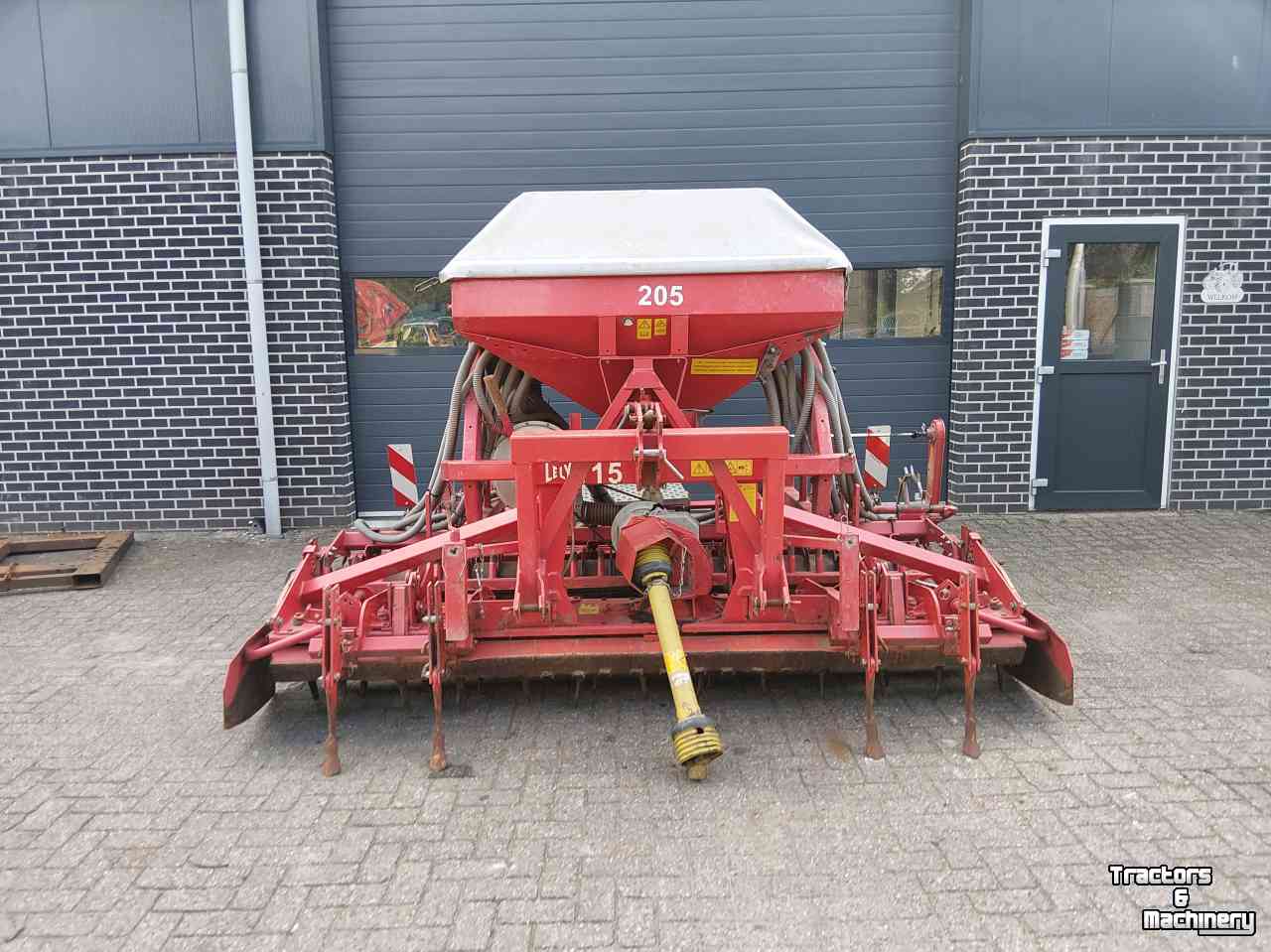 Sämaschine-Kombination Kverneland Pneumatic DE-S Zaaicombinatie  Met Lely Rotorkopeg