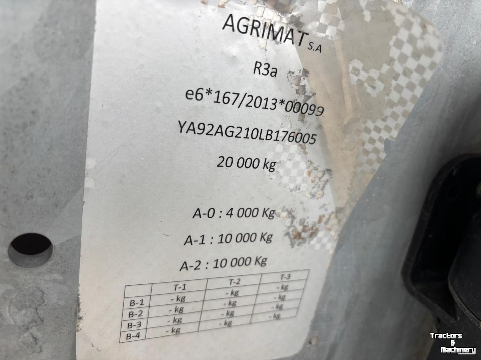 Gülletankwagen / Güllefässer Agrimat 21000