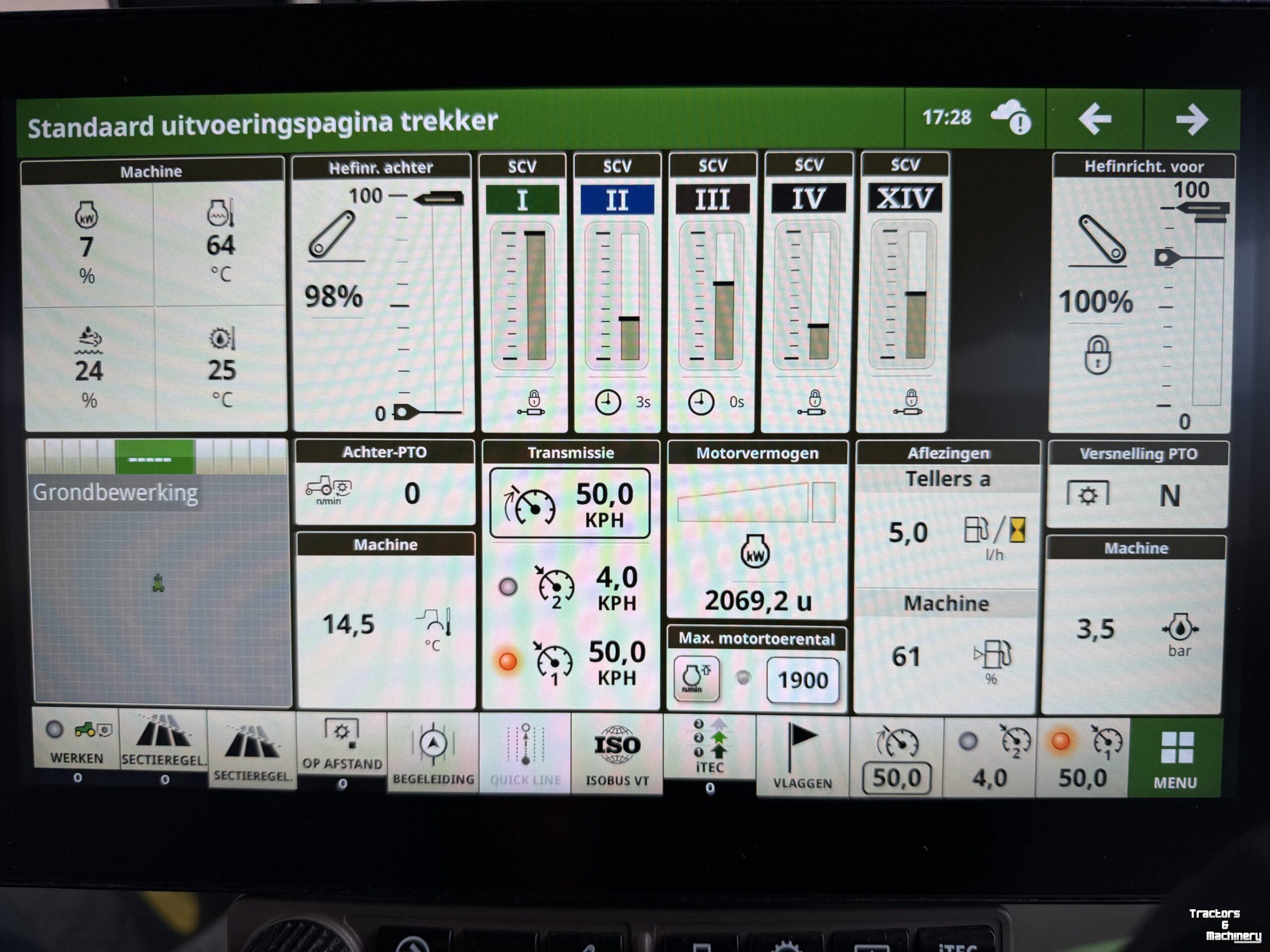 Schlepper / Traktor John Deere 6R155