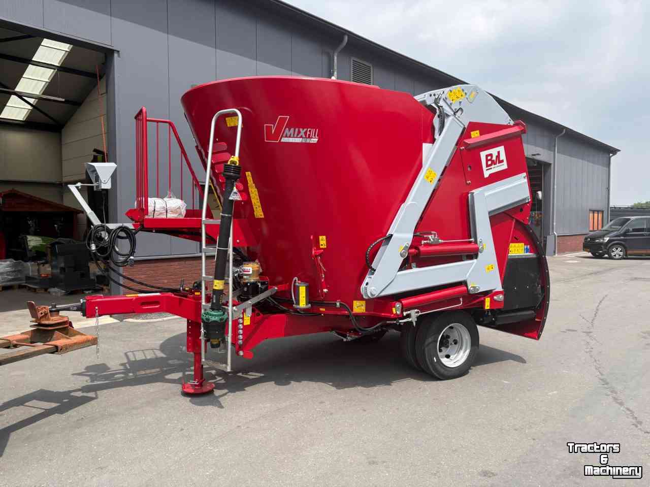 Futtermischwagen Vertikal BVL Lengerich V-Mix 13 LS Pro mengwagen voerwagen NIEUW!