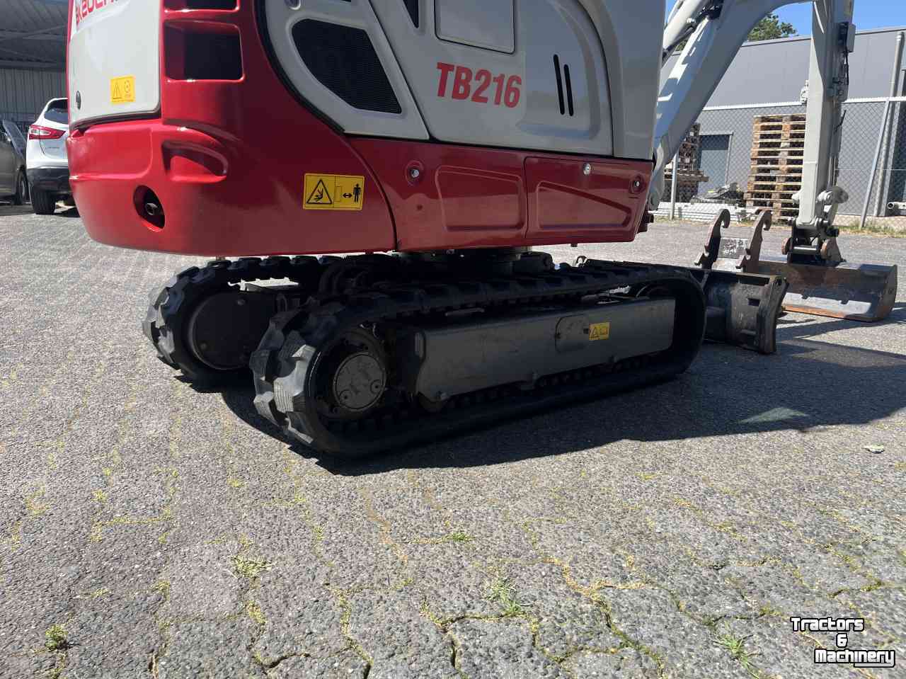 Minibagger Takeuchi TB216 2023, 1000 uur