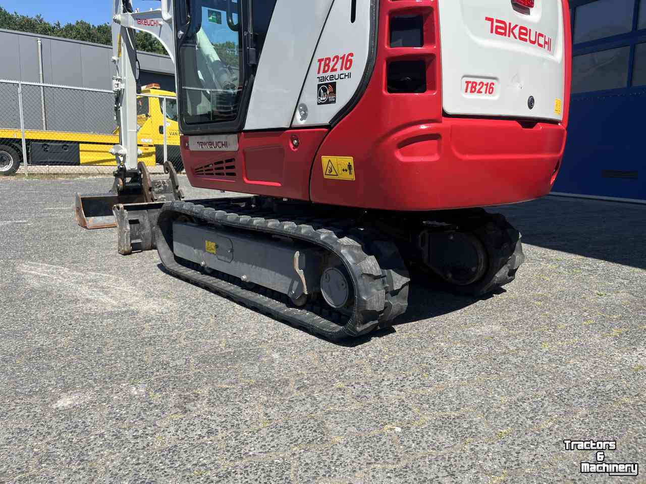 Minibagger Takeuchi TB216 2023, 1000 uur