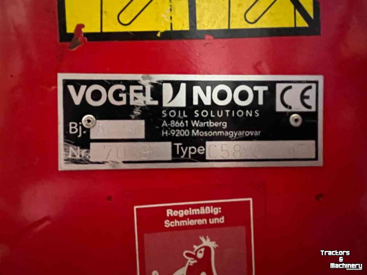 Pflüge Vogel & Noot XMS 950 Vario