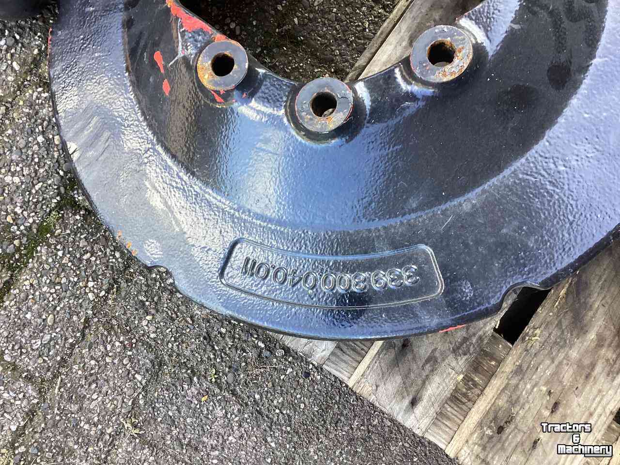 Radgewichte  Valtra/Fendt wielgewichten / wielplaten