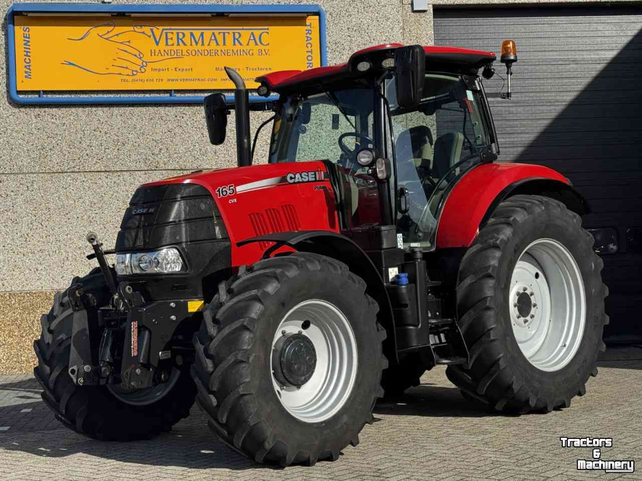 Schlepper / Traktor Case-IH Puma 165CVX vario Fronthef 6026u  vol geveerd 40km