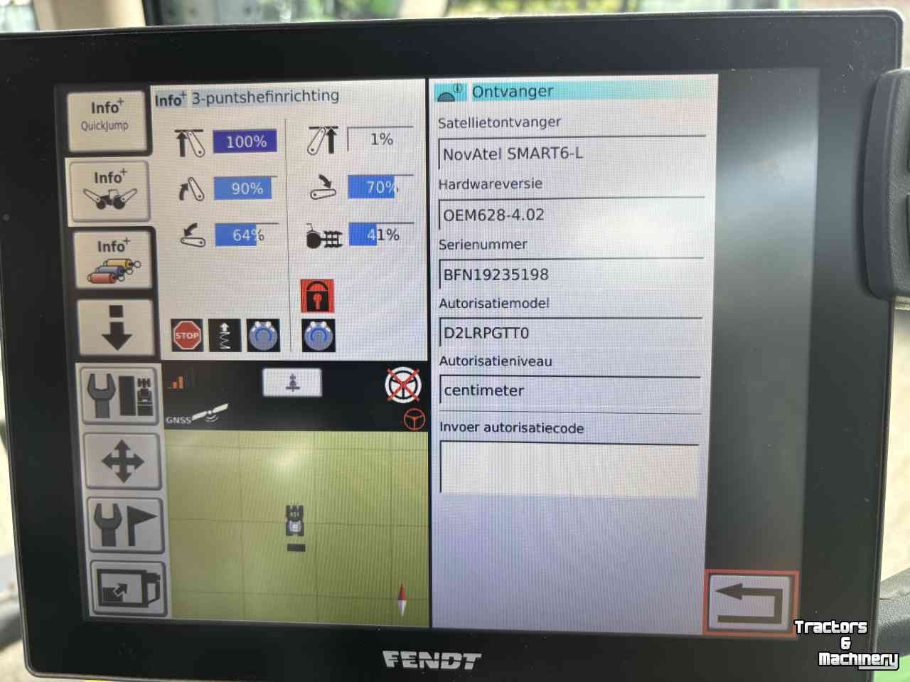 Schlepper / Traktor Fendt 720 S4 Profi Plus Rtk Frontaftakas