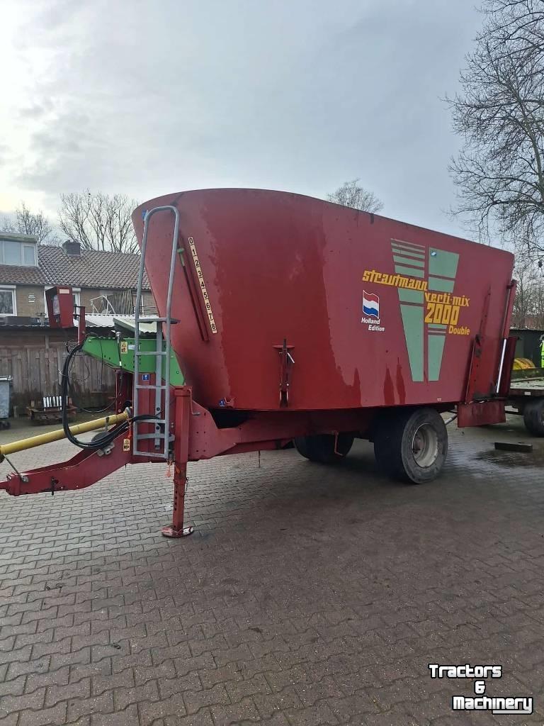 Futtermischwagen Strautmann voermengwagen Vertimix 2000