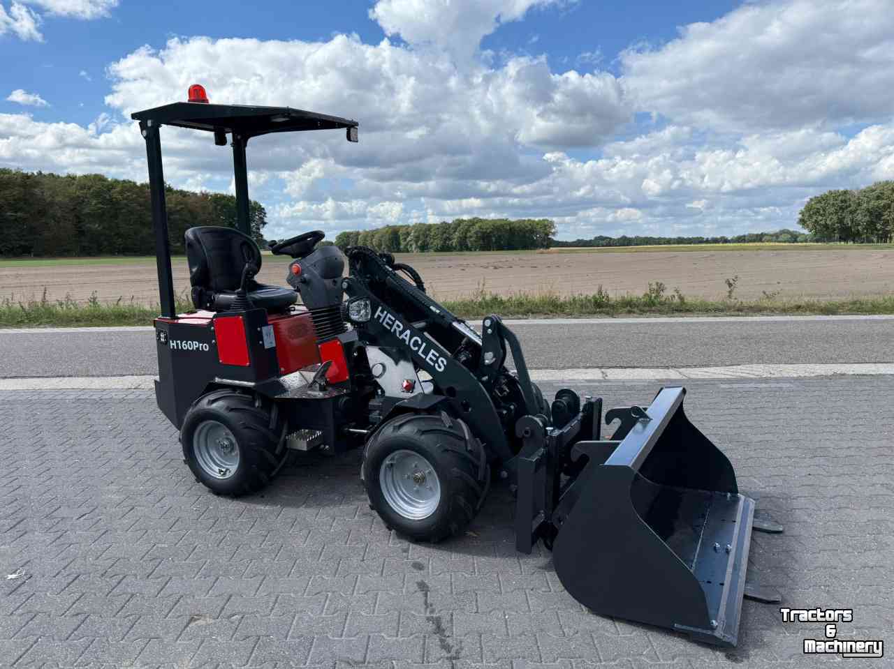 Radlader Heracles H160 Pro en Telescoop
