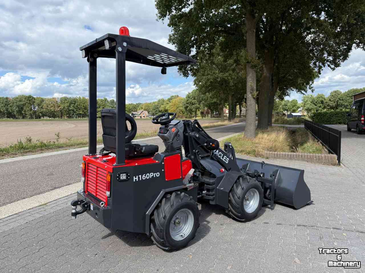 Radlader Heracles H160 Pro en Telescoop