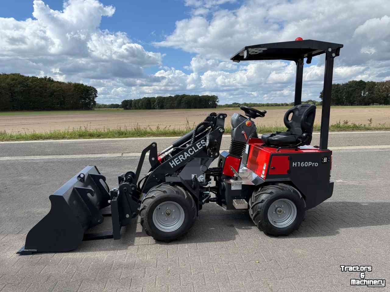 Radlader Heracles H160 Pro en Telescoop