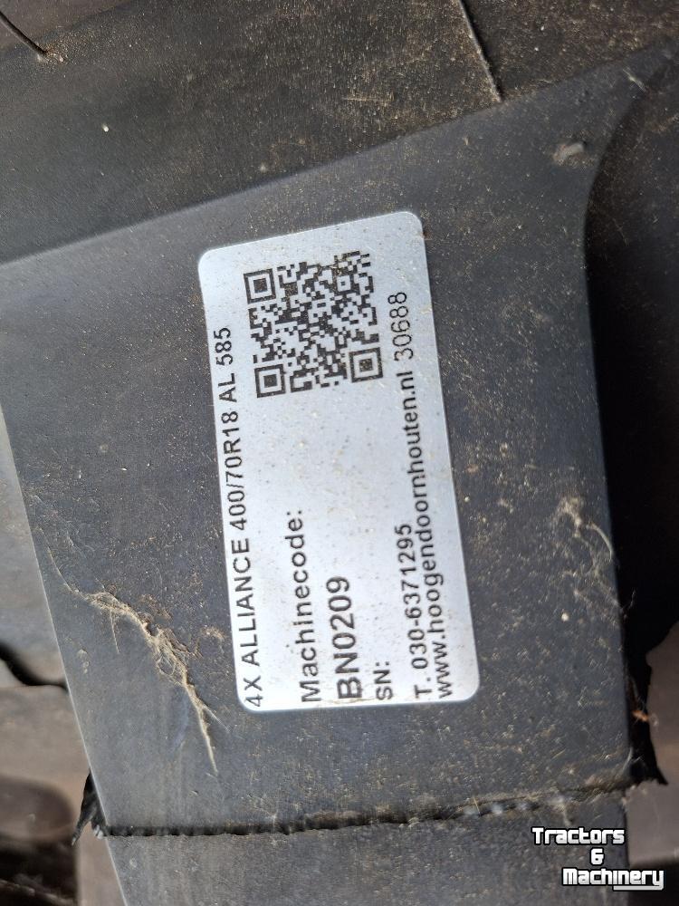 Räder, Reifen, Felgen & Distanzringe Alliance 400/70R18