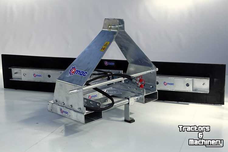 Sonstiges Fütterungsmaschinen und Zubehör Qmac Modulo rubbere voerschuif stalschuif 2.40 mtr