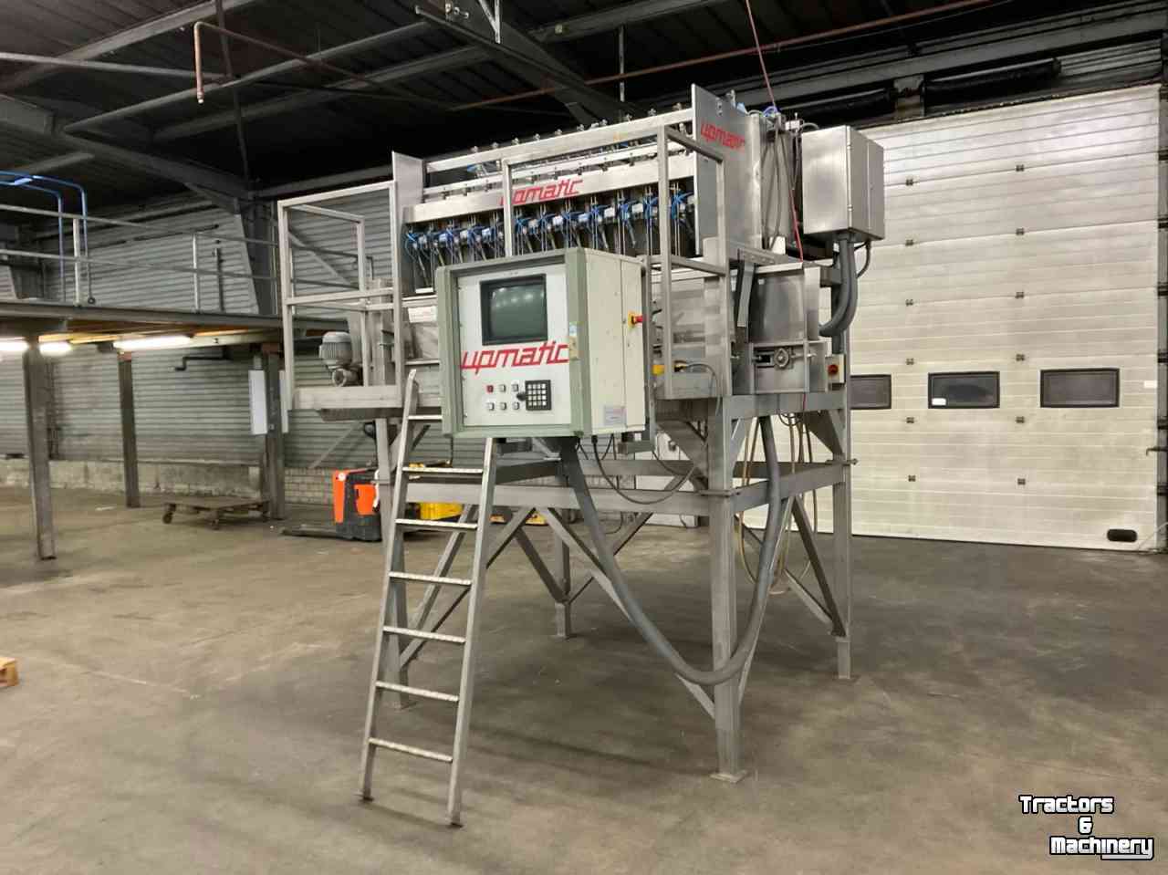 Absackmaschinen  2112 KE  Upmatic 12 baks weger Upmatic 12-head weigher, Upmatic 12-Kopf-Mehrkopfwaage