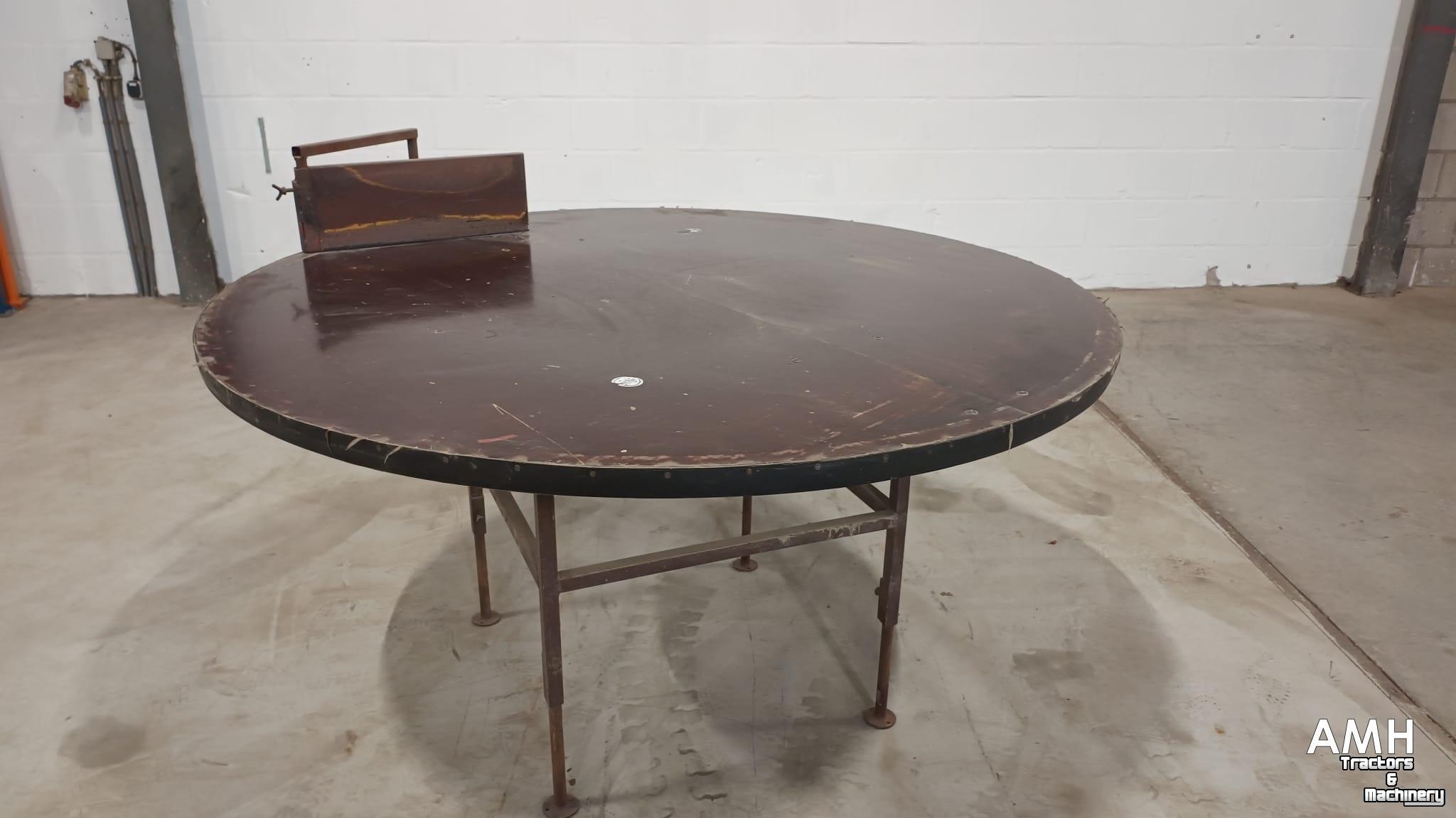 Sonstiges Förderanlagen und Material-Handling-Ausrüstungen Lockwood 1800 Draaitafel inpaktafel turning packing table drehtisch