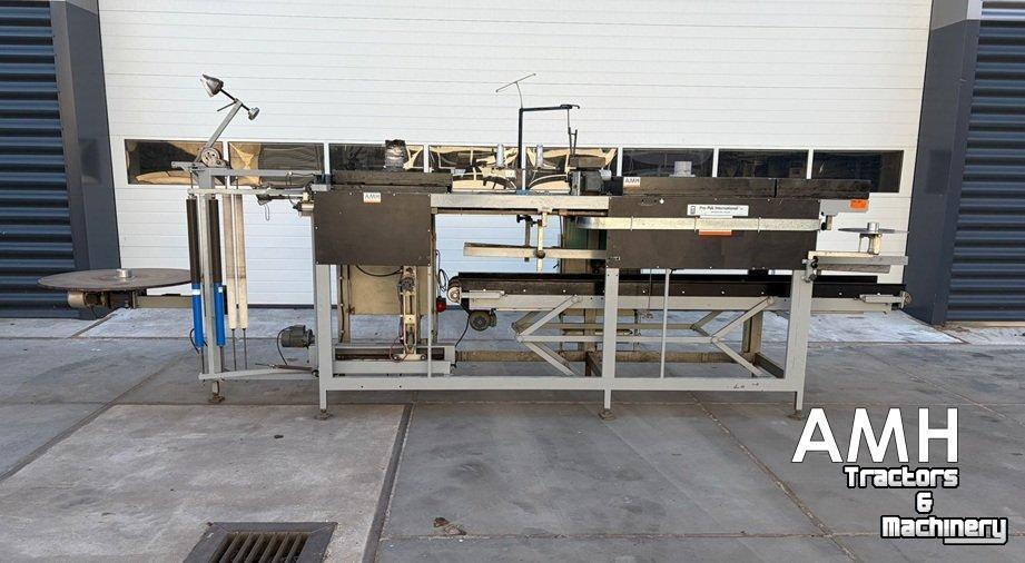 Sonstiges Förderanlagen und Material-Handling-Ausrüstungen Pro-Pak BSM 1  ROLVERPAKKER AUTOMAAT ROLLSTOCKBAGGER NETZVERPACKUNGSMASCHINE