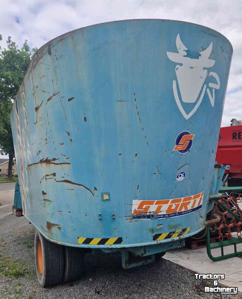 Futtermischwagen Vertikal Storti Dunker TW 210     12969