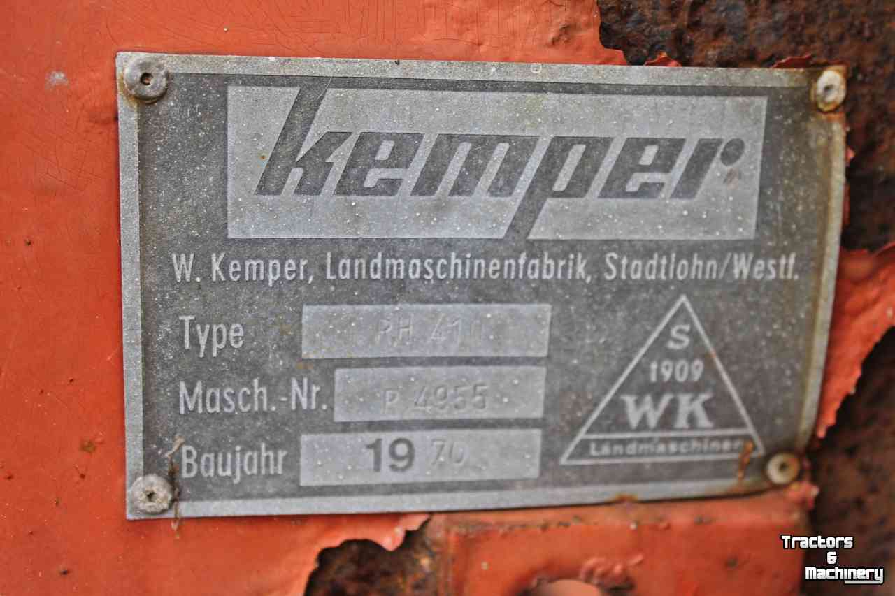 Kreiselheuer Kemper RH410 trommelschudder zwadkeerder