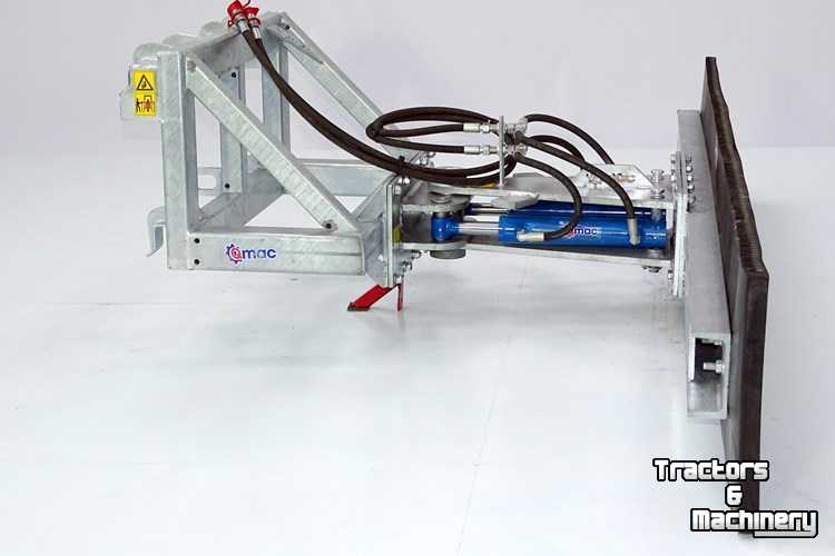 Gummi-Schieber Qmac Modulo rabot caoutchouc pour neige 180cm avec montage Schaffer