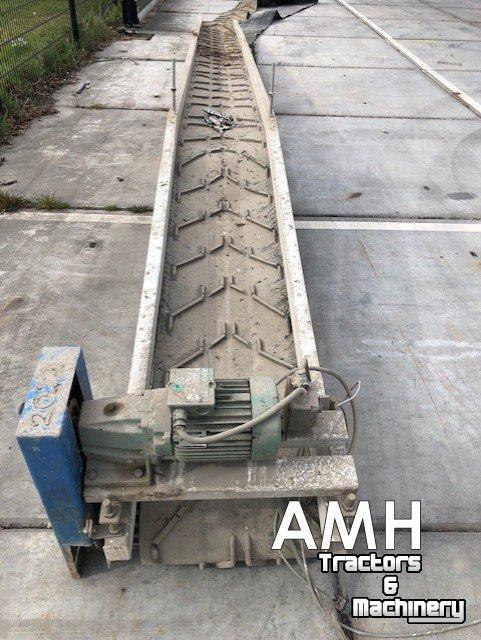Steigförderband  Vlakke band 17775X430 TRANSPORTBAND VLAKKE BAND FLAT BELT CONVEYOR BELT FLACHBAND FÖRDERBAND