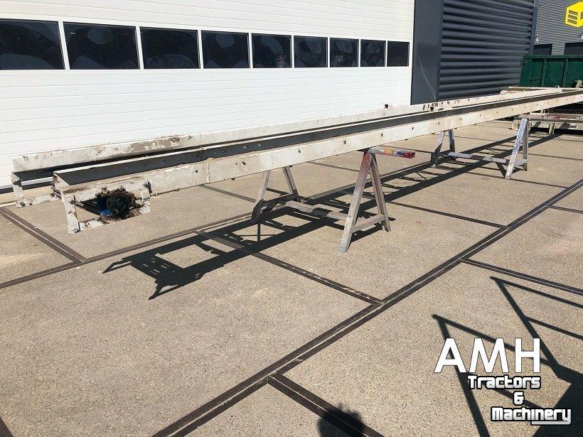 Steigförderband  Vlakke band 17775X430 TRANSPORTBAND VLAKKE BAND FLAT BELT CONVEYOR BELT FLACHBAND FÖRDERBAND