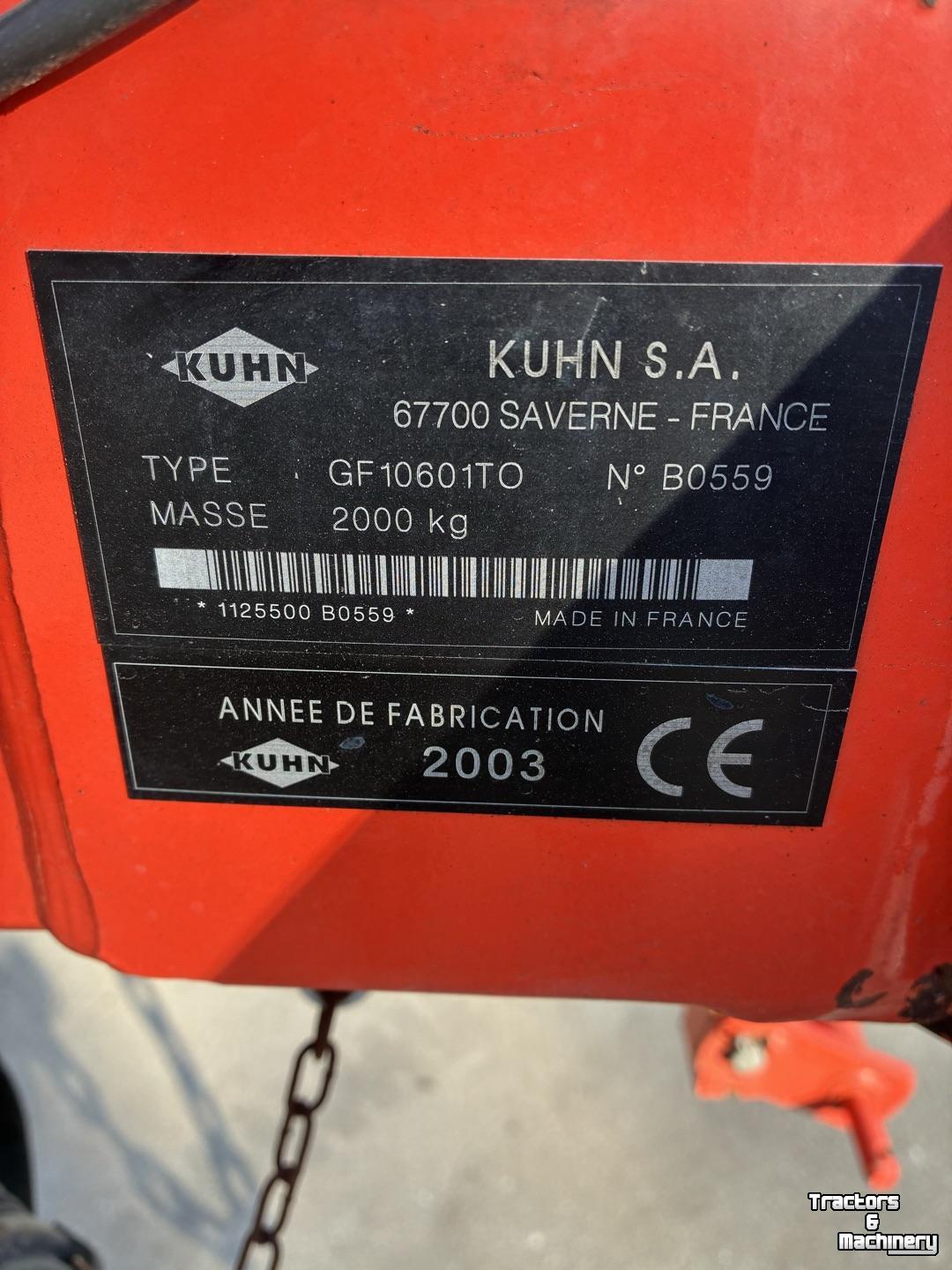 Kreiselheuer Kuhn GF 10601 TO Digidrive