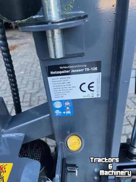 Holzspalter Jansen houtkloof machine , houtklover electrisch , ts-12e , TS12E