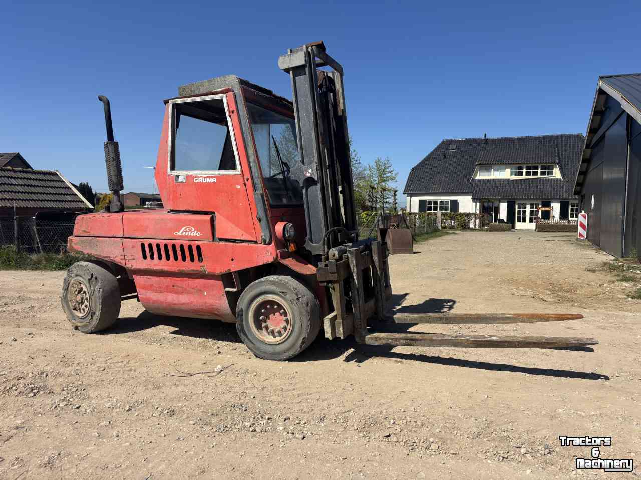 Gabelstapler  Linde h70 diesel heftruck