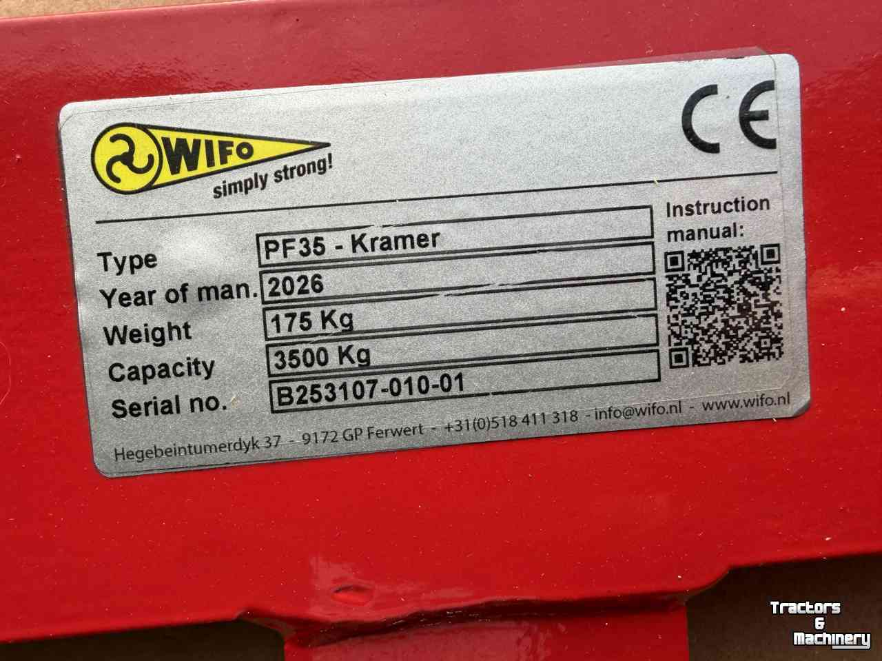 Palettengabeln Kramer PF35