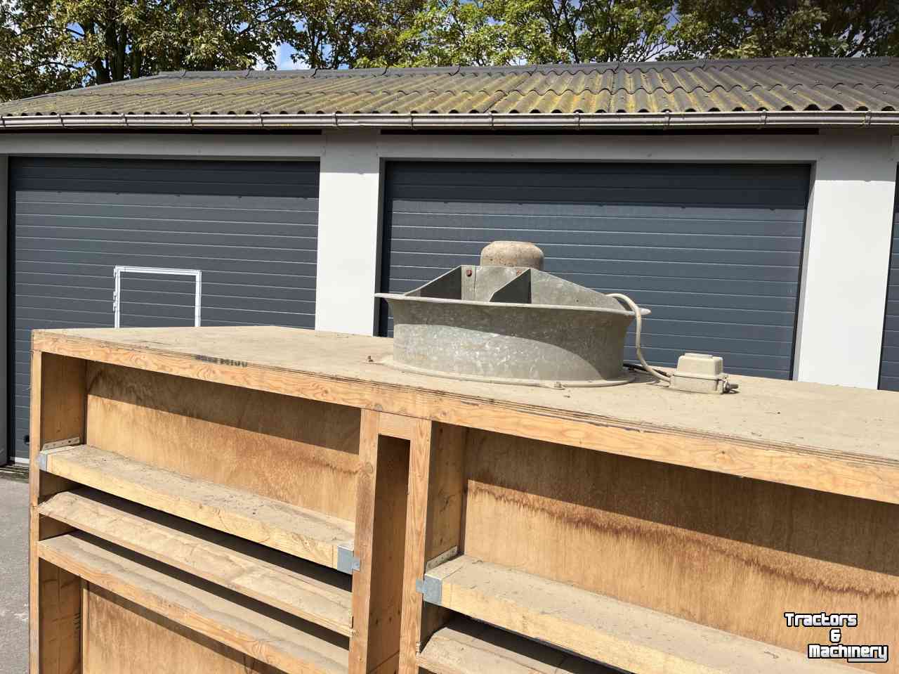 Lagerraum Ventilationgeräte  Mobiele droogwand