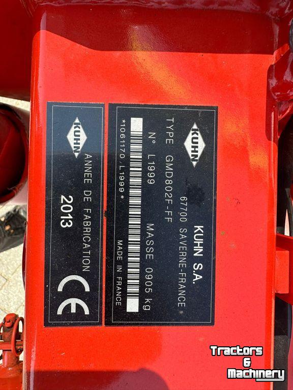 Mähwerk Kuhn GMD 802F-FT Frontmaaier