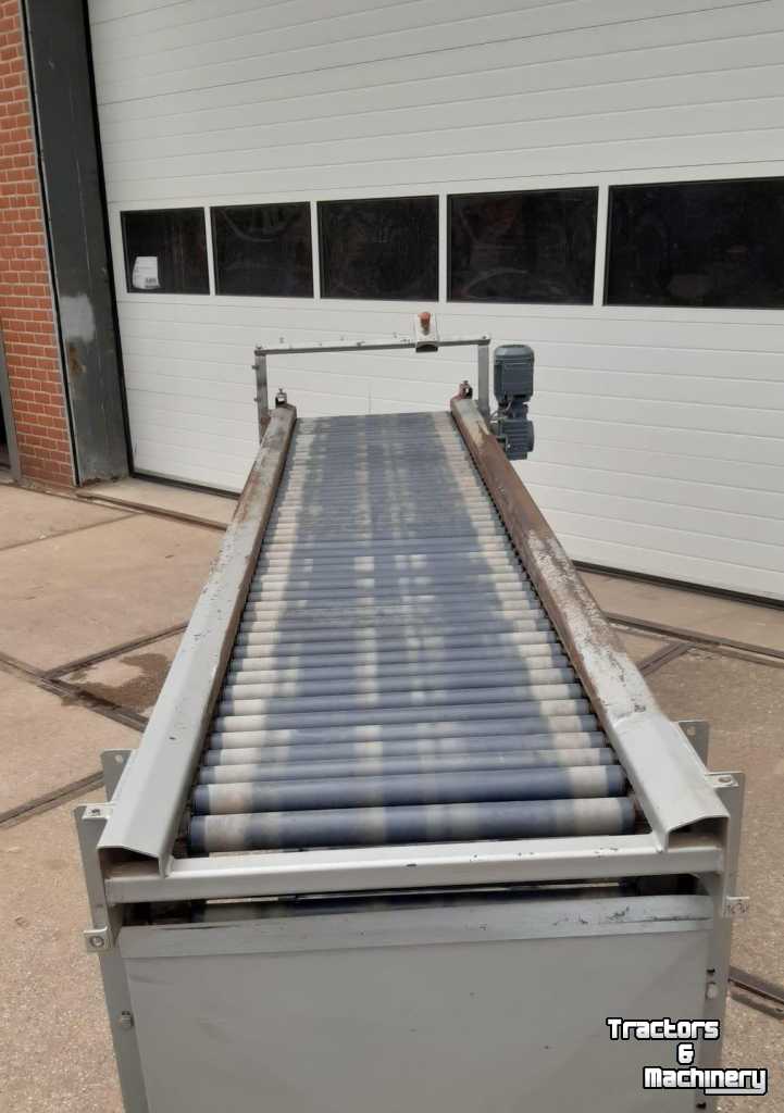 Verleseeinheit Grisnich Rollenleestafel roller inspection belt rollenverlesetisch