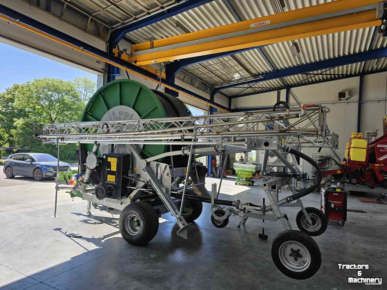 Beregnung mit Auslegerstativ  BRIGGS R46 Regenboom | Beregeningsboom